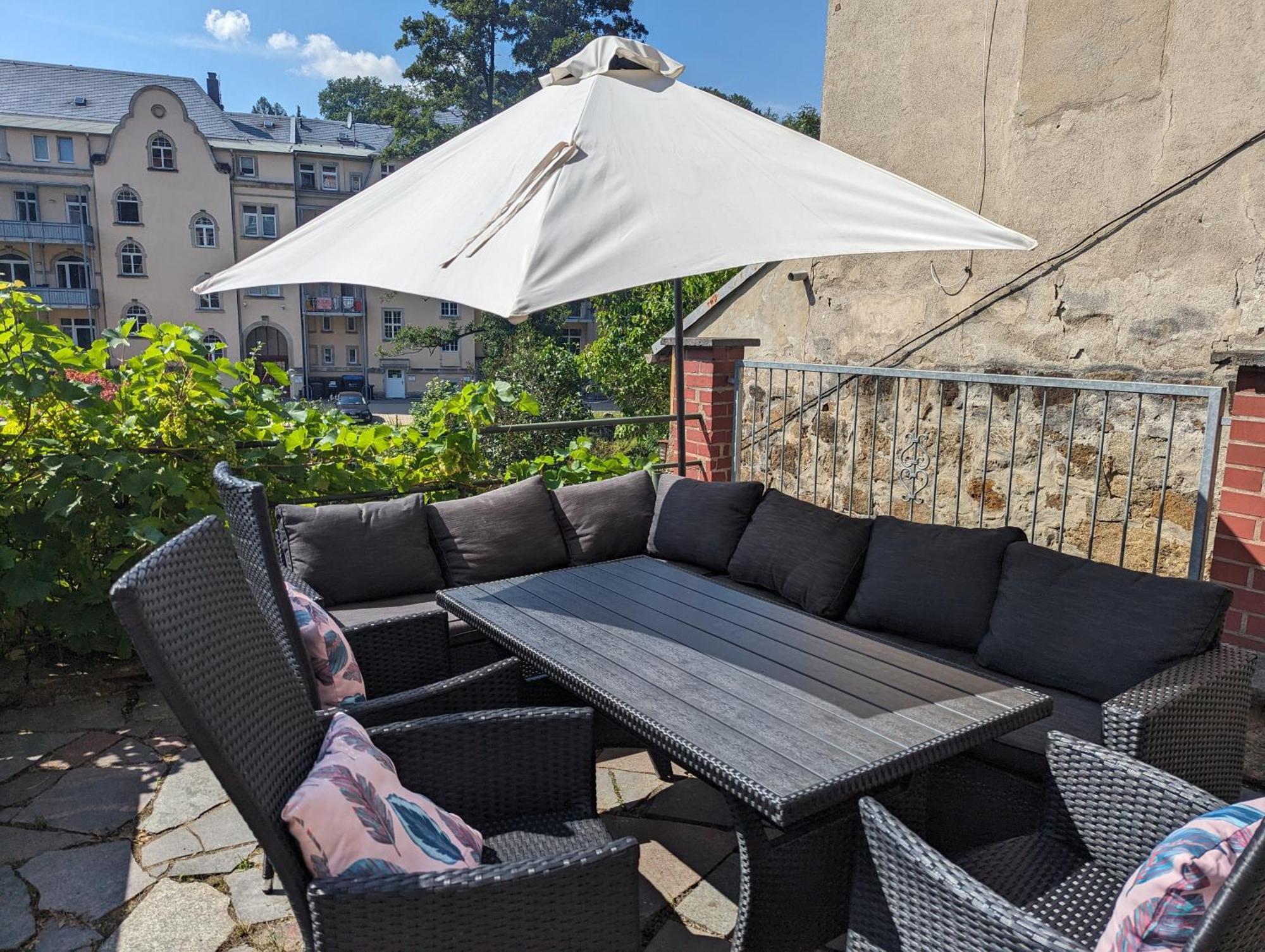 F2 - Urlaubsmagie Sauna, Whirlpool, Pool & Garten Sebnitz Exteriör bild