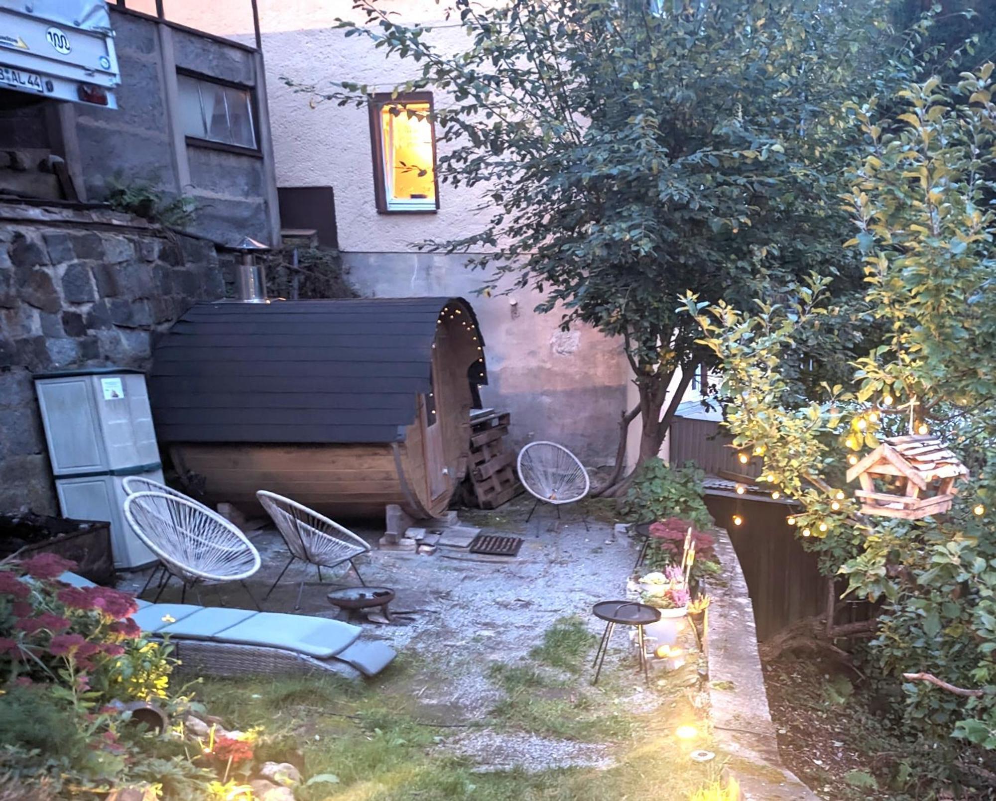 F2 - Urlaubsmagie Sauna, Whirlpool, Pool & Garten Sebnitz Exteriör bild